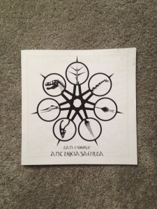Antiquasauria coloring book - cover