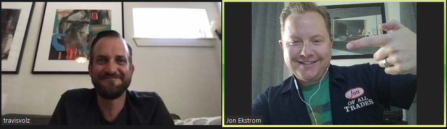 Travis Volz is a communications professional and owner of Volz Media. He's the guest on Ep. 260 of the Jon of All Trades Podcast debuting July 28, 2020.