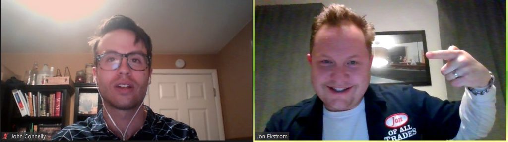 John Connelly is the co-author of Beyond Kuiper: The Galactic Star Alliance and an aerospace engineer, and he's the guest on Ep. 273 of the Jon of All Trades Podcast debuting December 2, 2020.